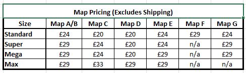 Map Pricing